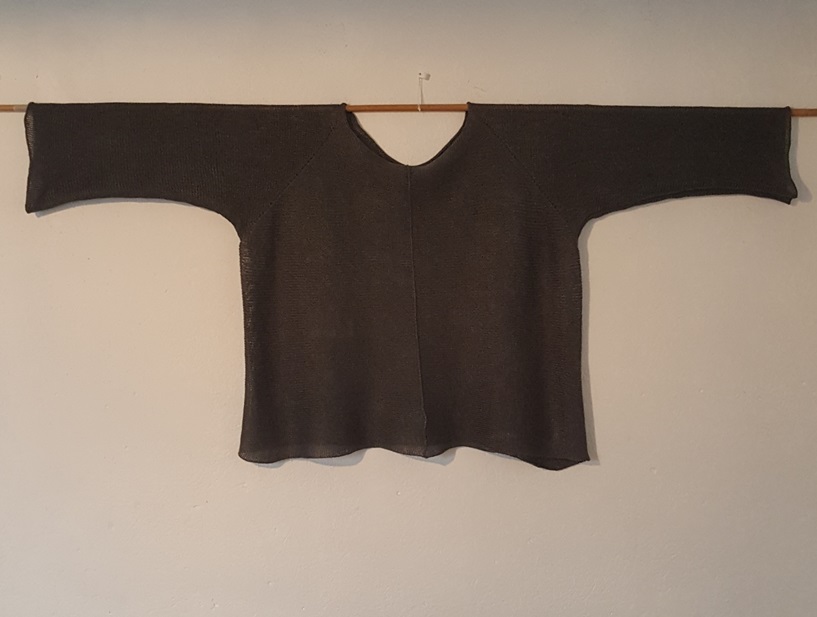 Thug Wife 3/4 Sleeves Raglan Lightweight Sweater for Women 